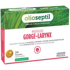 Olioseptil 24 Lozenges Throat-larynx Ineldea