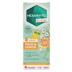 Hexaphyto Cough & Throat Syrup From 1 Year Honey Taste 150ml