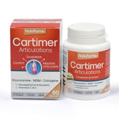 Nat&Form Cartimer Articulations 10g + Vitamin C 60 gélules