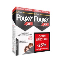 Pouxit XF Anti-Lice and Nits Lotion XF 2x200ml + 50ml Offert