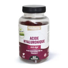 Nat&Form Acide Hyaluronique Anti-âge 60 Gummies