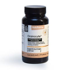 Nat&Form Drainocyte® Liver Health Detox 30 capsules