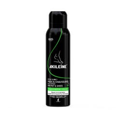 Asepta Akileine Foot Anti Perspirant Spray Antiperspirant 150ml