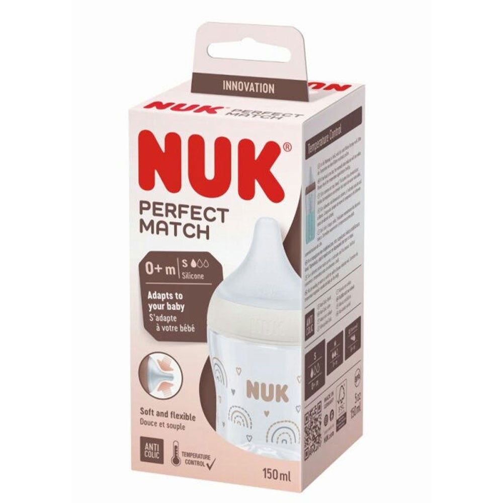 Nuk Perfect Match Feeding bottle From birth 150ml Easypara