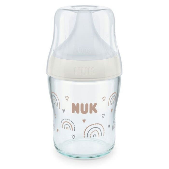 Nuk Perfect Match Feeding bottle Stars Size M Glass Dès La Naissance 120ml