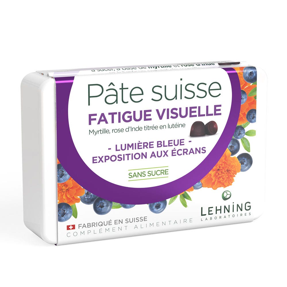 Lehning Swiss paste for visual fatigue x40 erasers