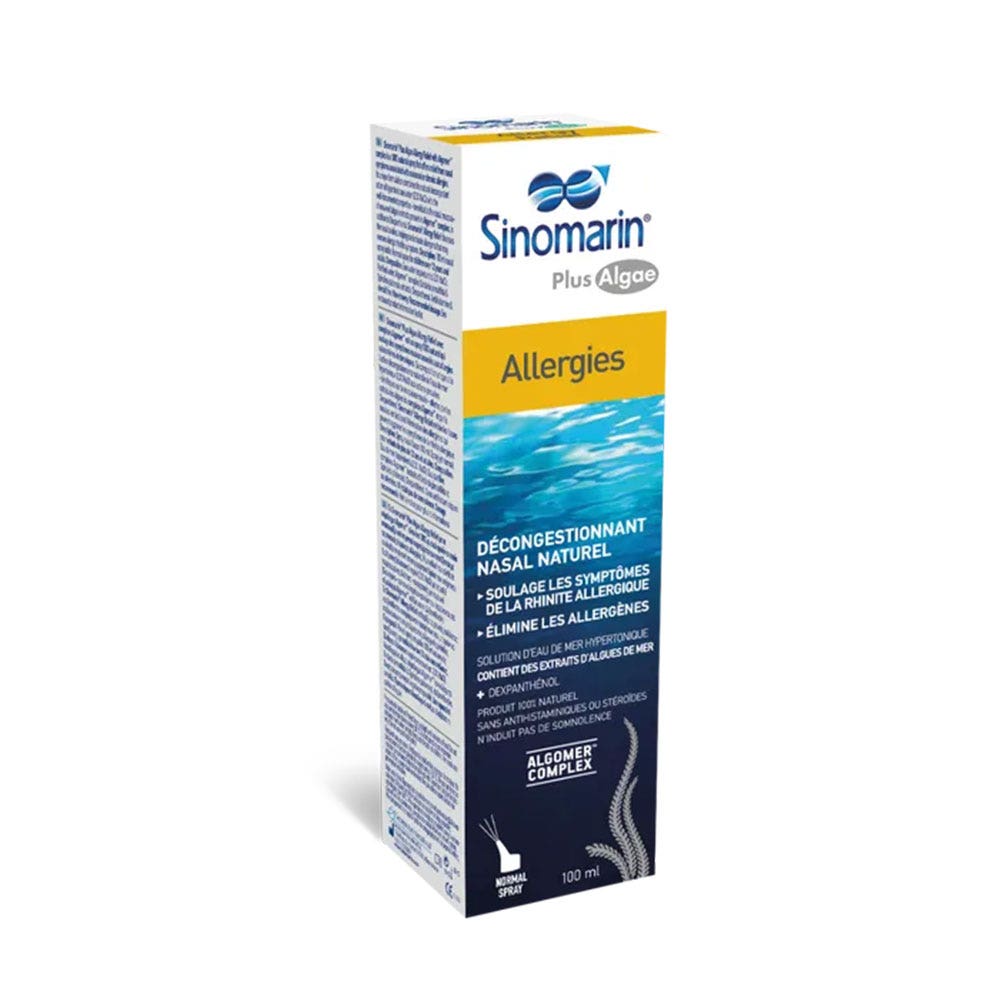 Gifrer Sinomarin Spray Nasal Algae Allegy Blocked nose 100ml