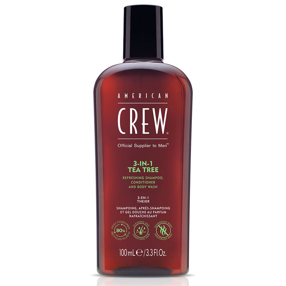 American Crew 3 in 1 Tea tree Shampoo 100ml Easypara