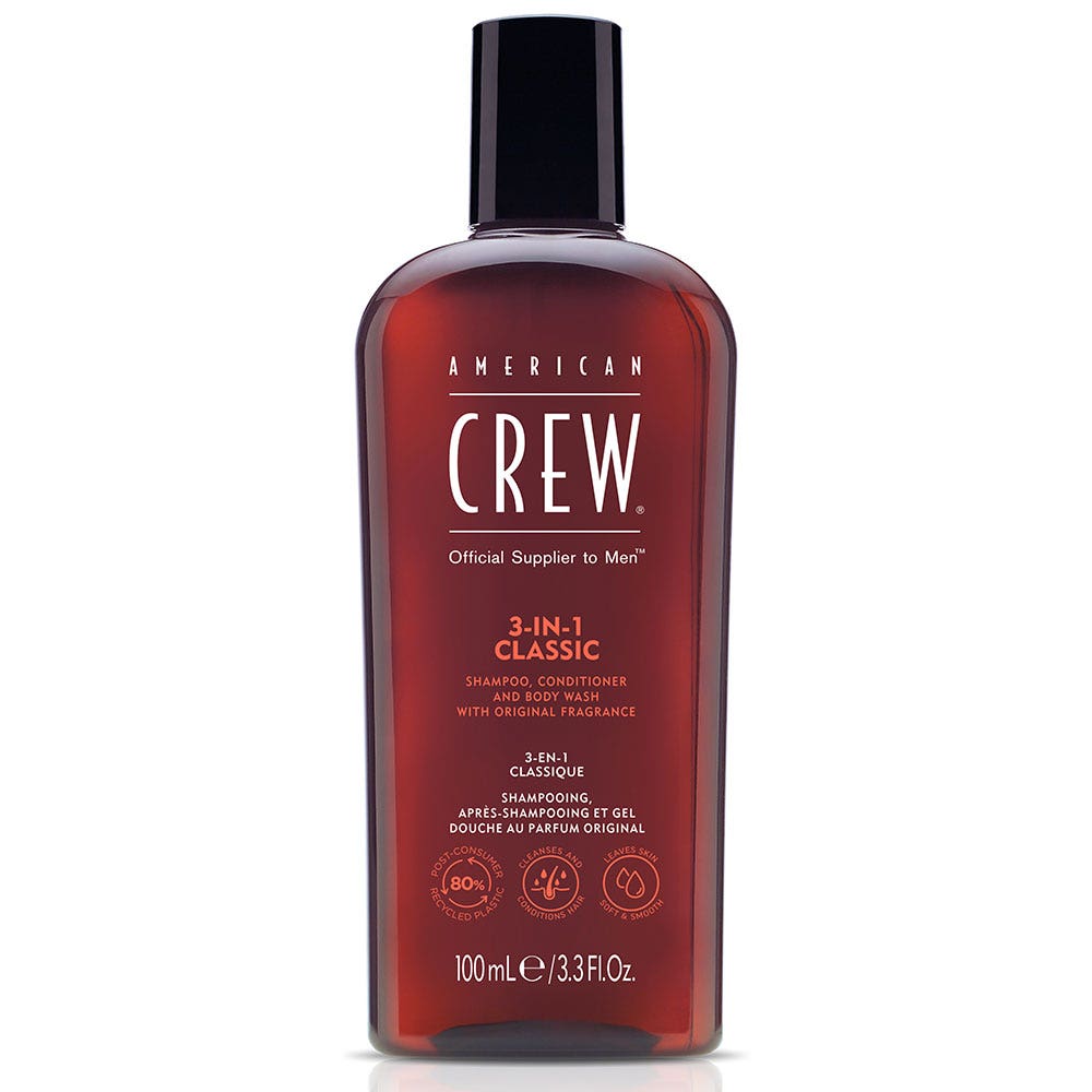 American Crew Classic 3-in-1 Shampoo 100ml