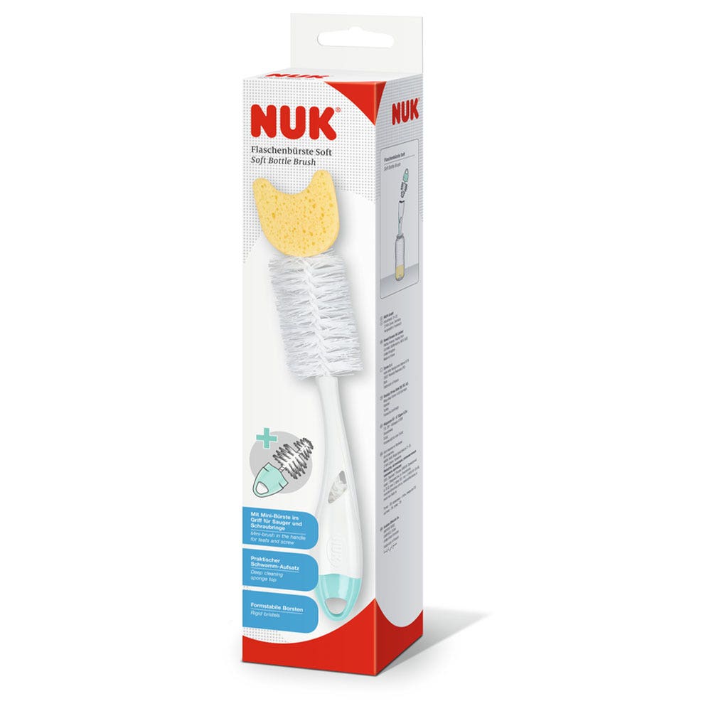 Bottle brush best sale with sponge tip