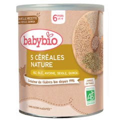 Babybio Organic Nature Cereals 6 months+ 220g