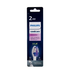 Philips Sonicare Toothbrush Heads Sensitive Standard S2 hx6052-10 X2