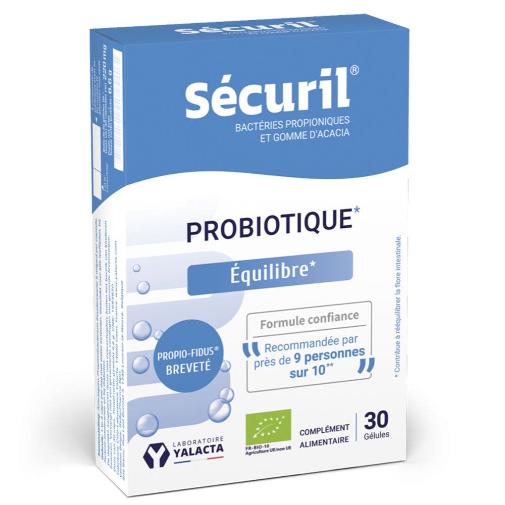 Yalacta Sécuril X 30 Capsules