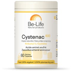 Be-Life Cystenac 600 60 gélules