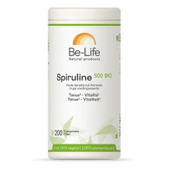 Be-Life Spirulina 500 Bio 200 comprimés