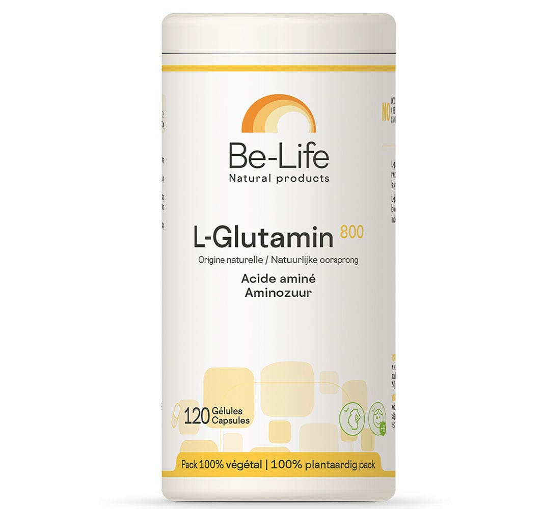 Be-Life L-glutamin 800 120 capsules