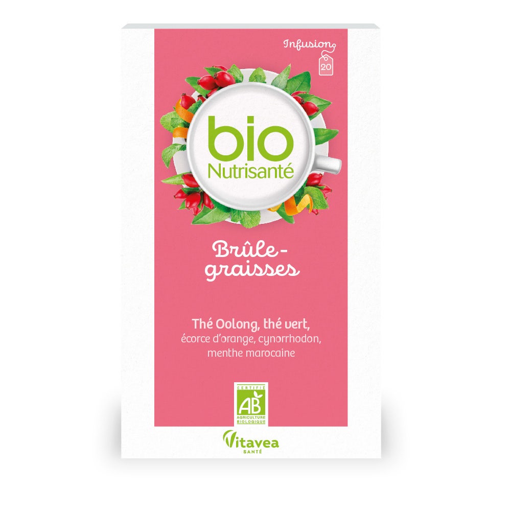 Vitavea Santé BioNutrisanté Bio Infusion Well Being Fat Burning 20 sachets
