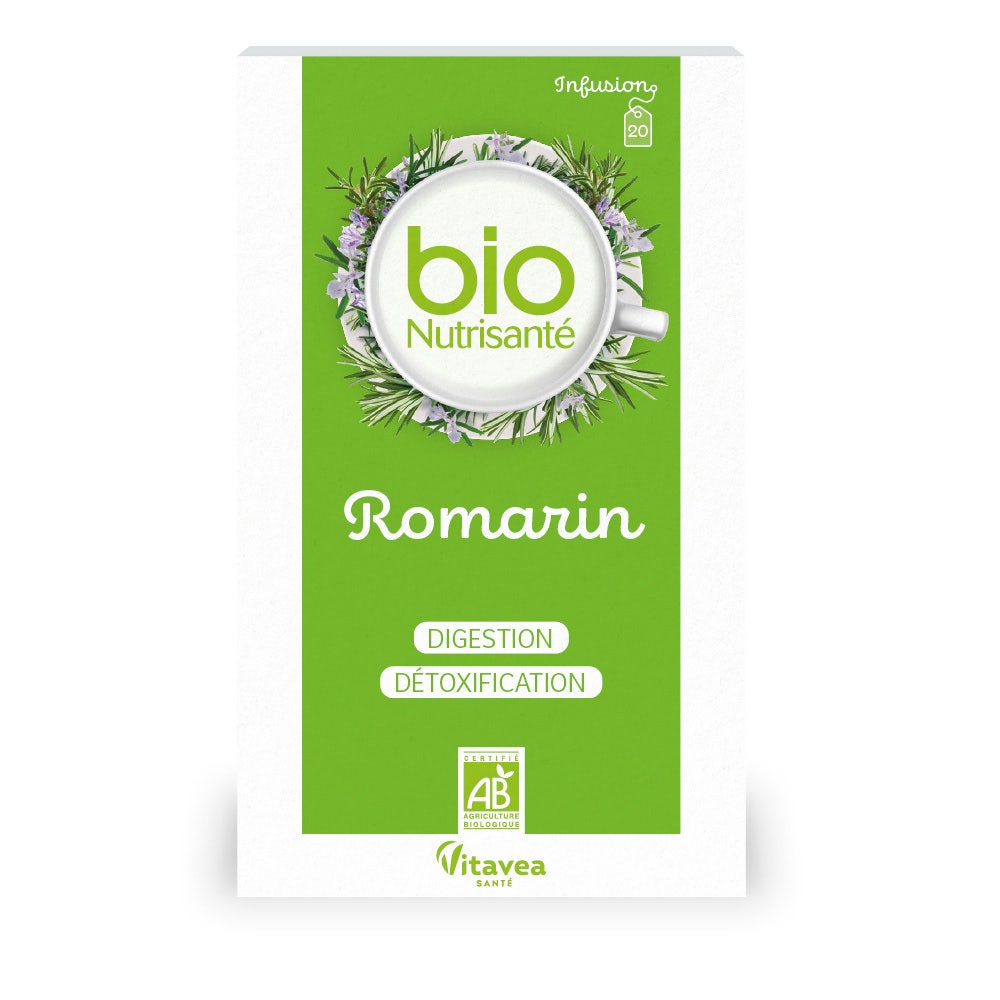 Vitavea Santé BioNutrisanté Bio Infusion Rosemary 20 Sachets 20 sachets