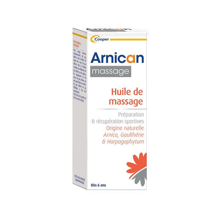 Arnican Preparation And Recuperation Massage Oil 6 Years Plus 150ml