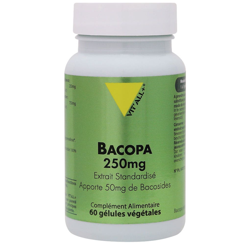 Vit'All+ Bacopa 250 mg 60 capsules