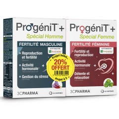 3C Pharma Duo Progenit Homme / Femme 120 compriéms