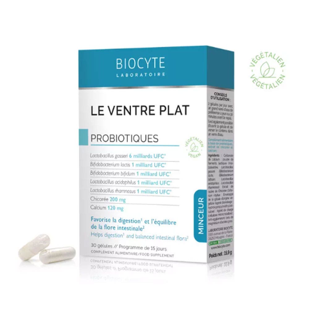 Capsules Minceur Probiotiques Balincer - Détox Et Santé Intestinale - 400mg - Formule Complète Végétarienne