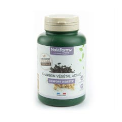 Nat&Form Activated Plant Charcoal 200 capsules