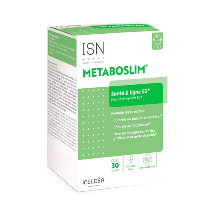 Ineldea Santé Naturelle Metabolism Health and Line 50+
