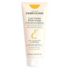 Embryolisse Rich Creamy Body Lotion For Dry And Very Dry Skin Peaux Sèches Et Très Sèches 200ml