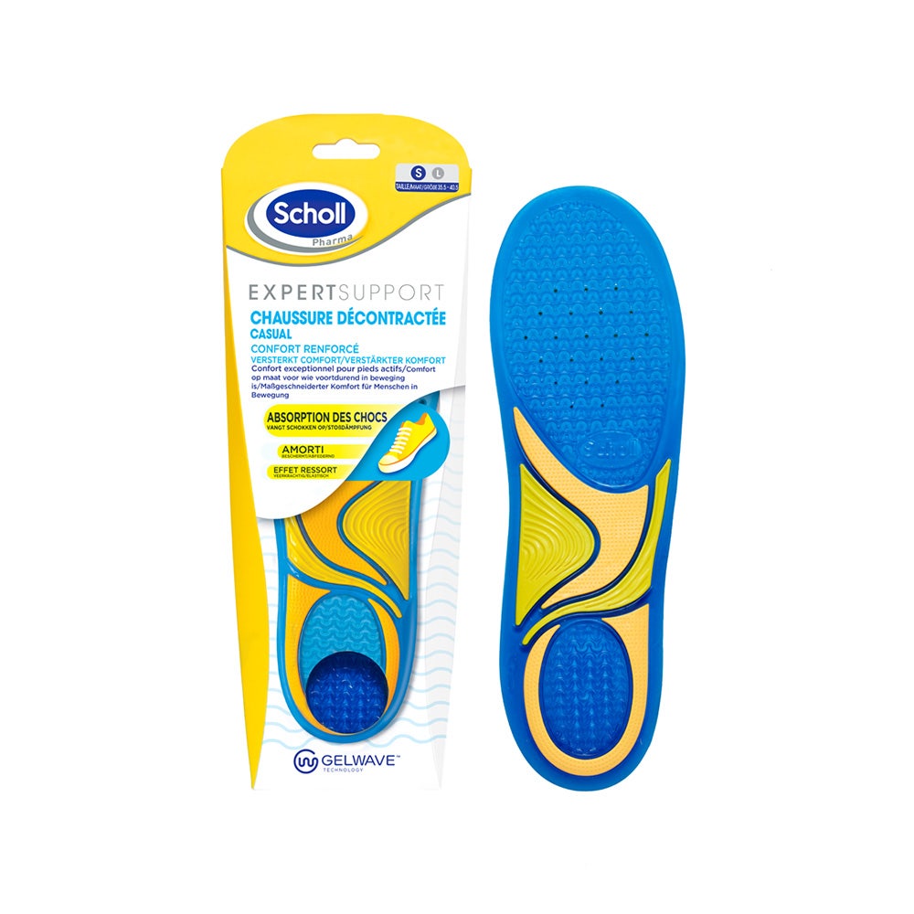 Scholl Semelles Activgel Quotidien Soles Pair Taille