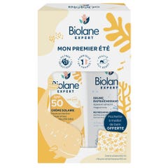 Biolane Expert SPF50 Sunscreen + Pochette à Maillot Offerte 2x100ml