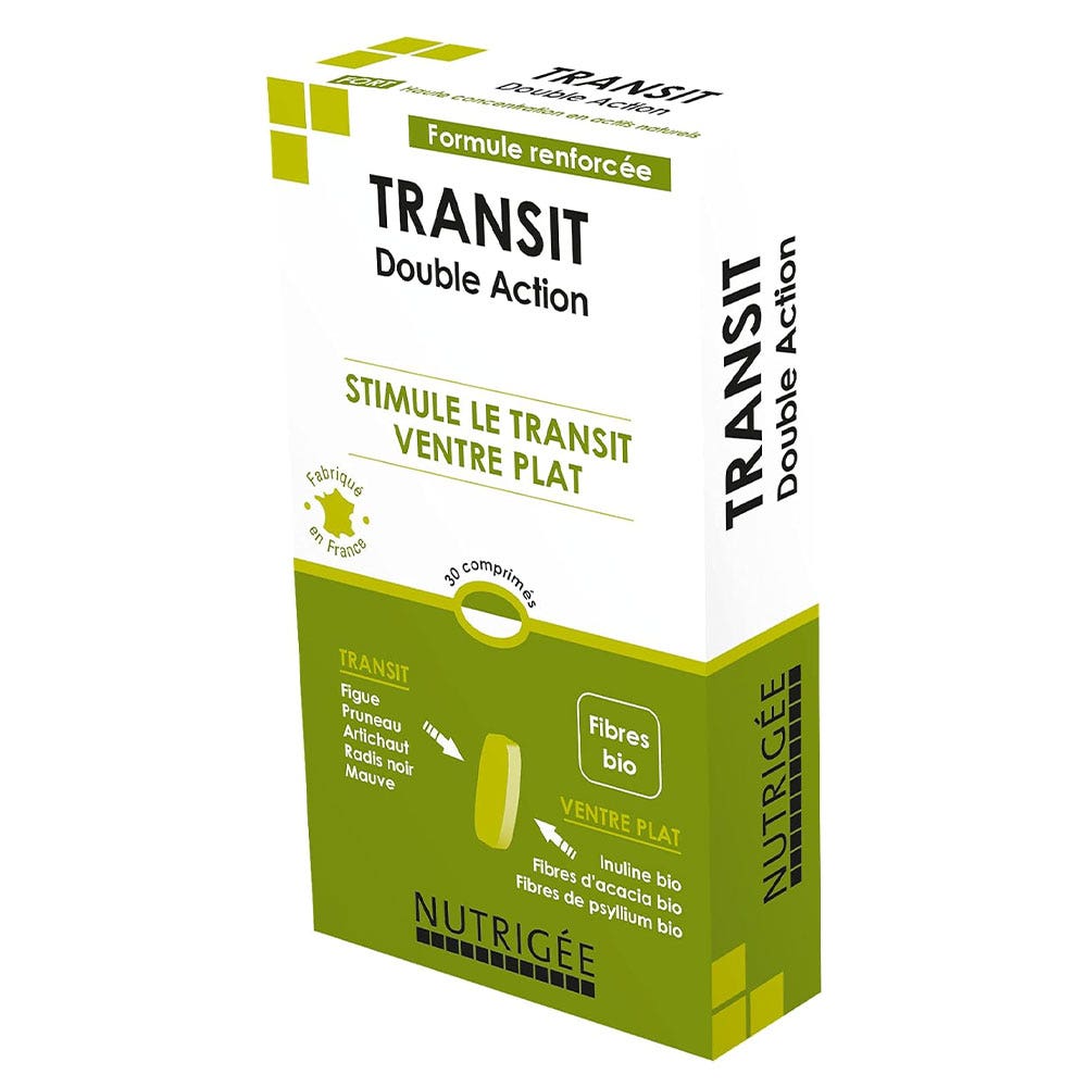 Nutrigée Transit Double Action Formule Renforcée 60 Tablets