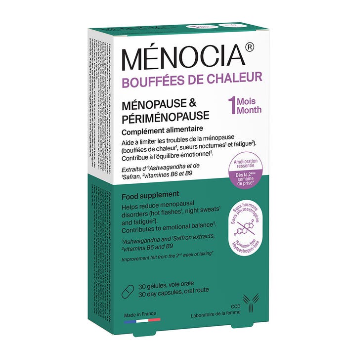 Ccd Menocia Hot flushes Menopause&Perimenopause 30 capsules