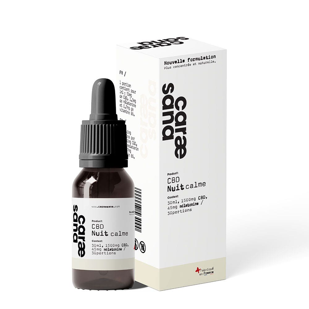 Caraesana Night Calm liposomal CBD oil 30ml
