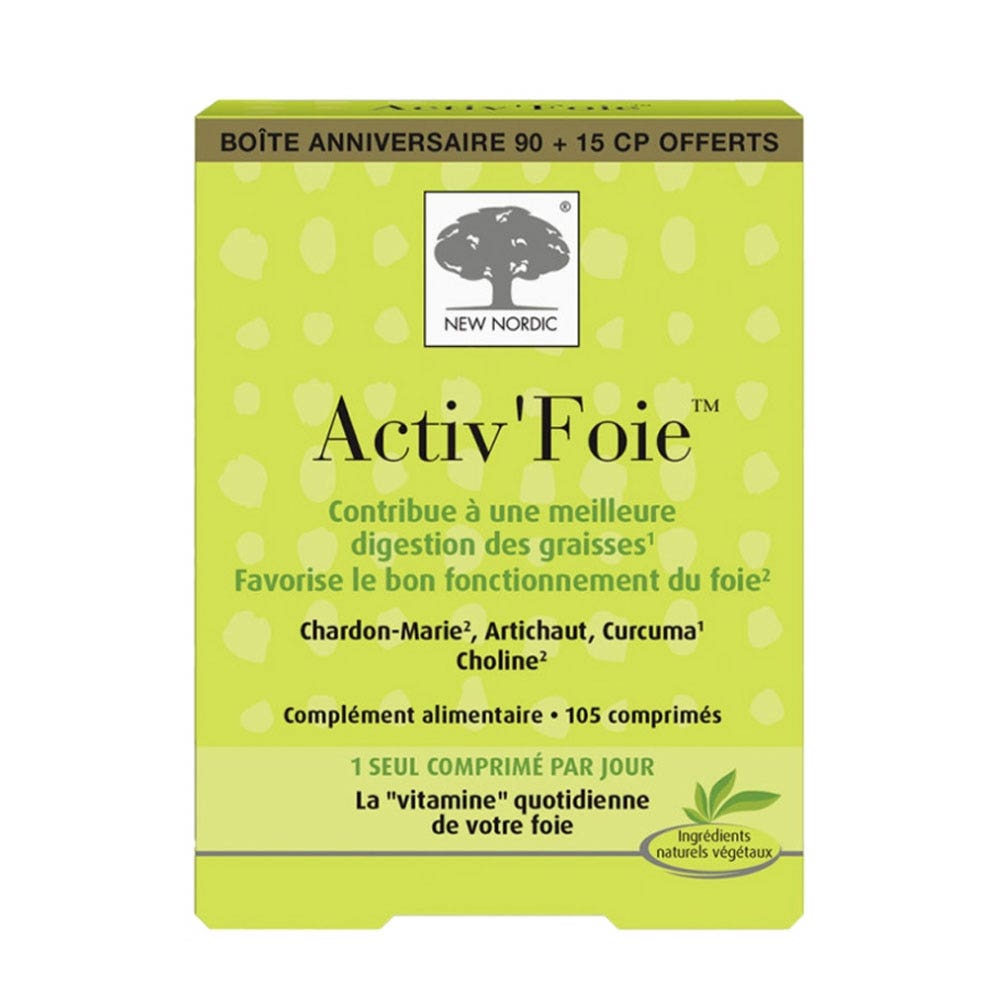 New Nordic Activ'foie 105 Tablets