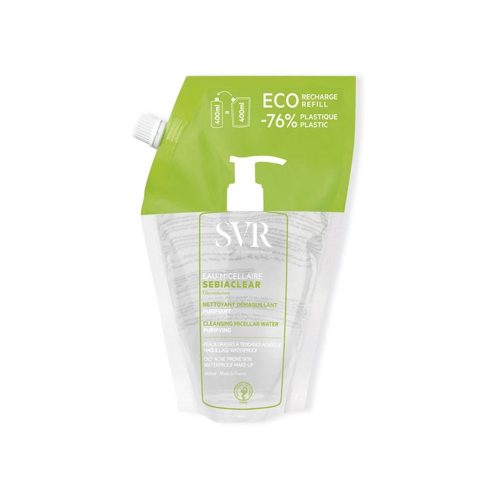 SVR Sebiaclear Micellar Water Refill 400ml SVR Sebiaclear Micellar Water Refill 400ml