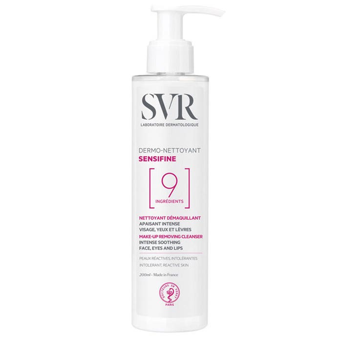 SVR SENSIFINE DERMO-CLEANSER REACTIVE SKINS 400ML SVR SENSIFINE DERMO-CLEANSER REACTIVE SKINS 400ML
