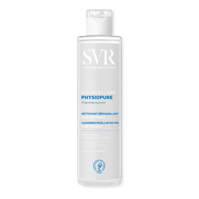 SVR PHYSIOPURE CLEANSING MICELLAR WATER 200ML SVR PHYSIOPURE CLEANSING MICELLAR WATER 200ML