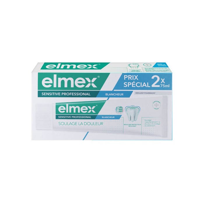 Elmex Sensitive Toothpaste Sensitive Professional Special Offer 2x75ml