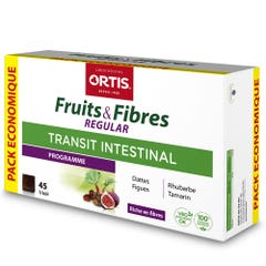 Ortis Fruit &amp; Fibre Regular Intestinal Transit 45 Cubes