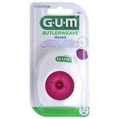 Gum Butlerweave 55 M Waxed Dental Floss