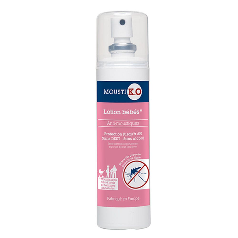Mousti K.O Mosquito Repellent Lotion High Tolerance 6 Months 100 ml
