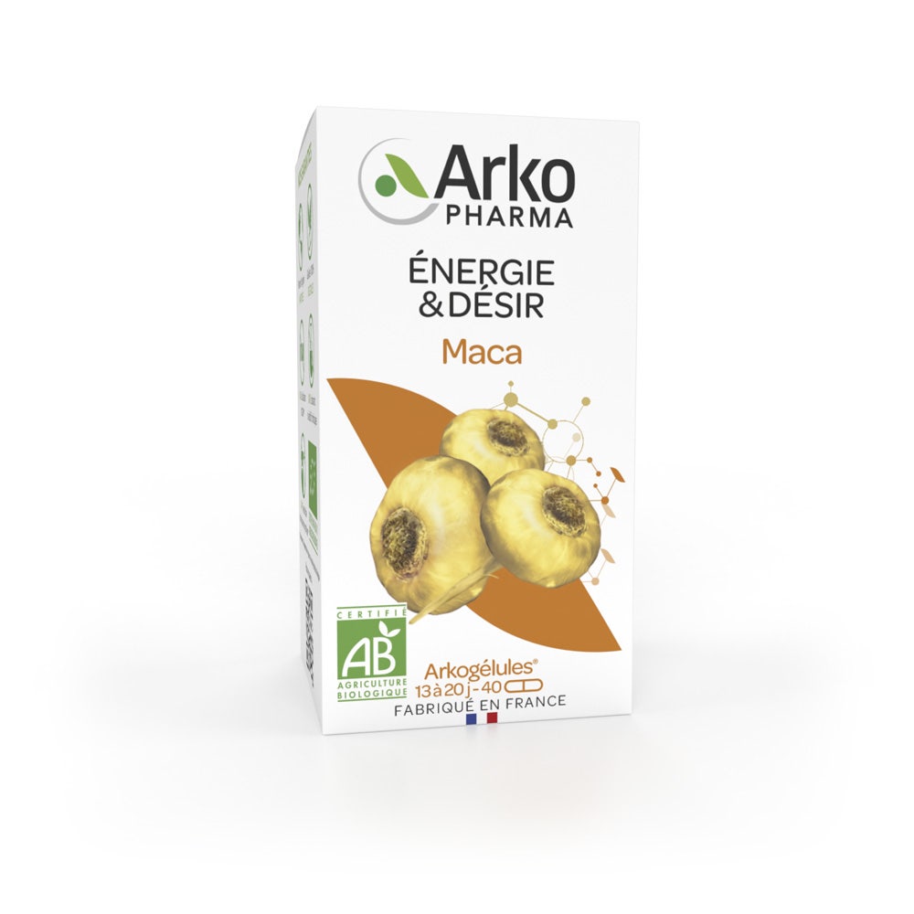 Arkopharma Arkocapsules Maca Energy &amp; Desire 40 capsules