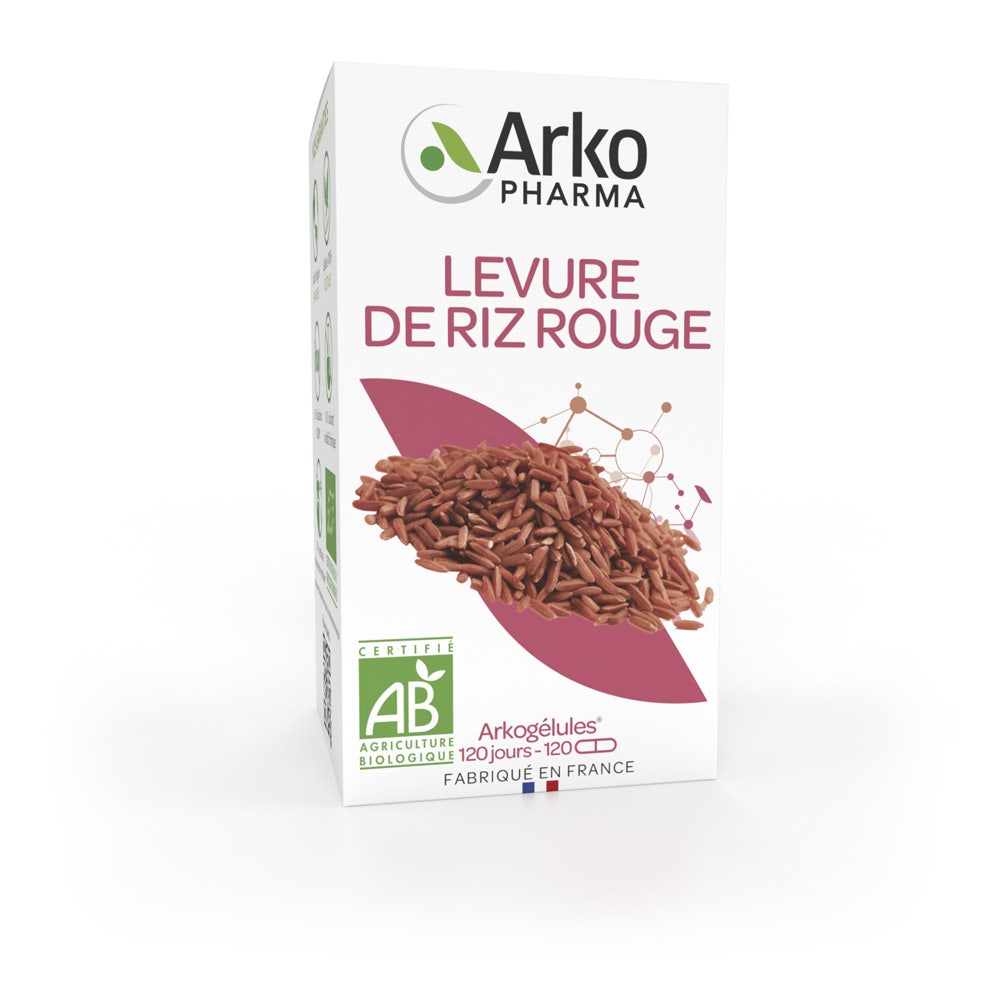 Arkopharma Arkocapsules Red yeast rice organic 120 capsules