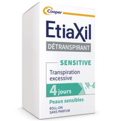 Etiaxil Detranspirants Excessive Sweating Treatment Sensitive Skins Anti Perspirant Peaux Sensibles 15ml