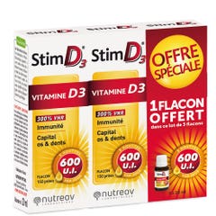 Nutreov Stim D3 Vitamin D3 3x20ml