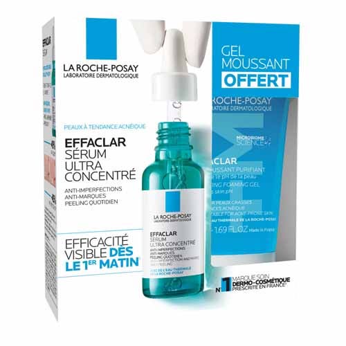LA ROCHE-POSAY EFFACLAR SERUM 30mL2本セット La Roche-Posay Effaclar Ultra Concentrated Serum 30ml