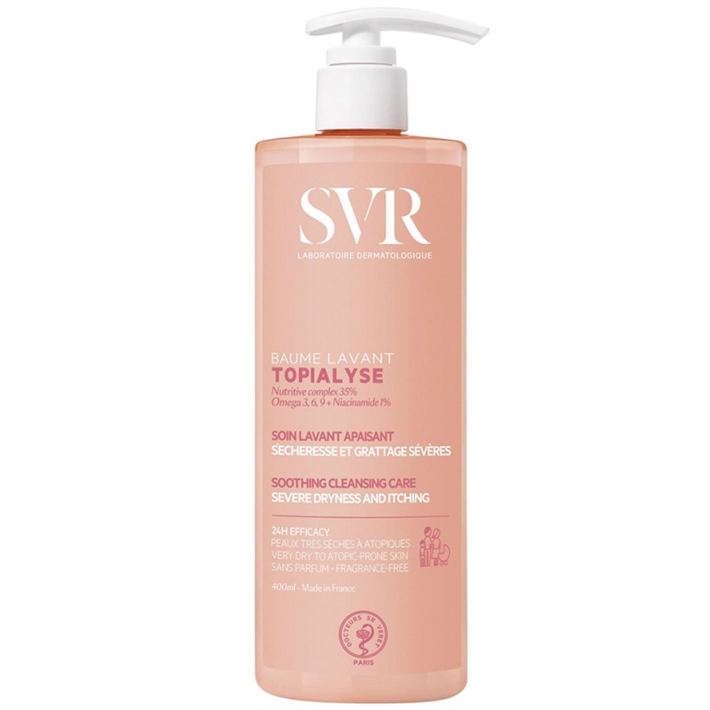 Svr Topialyse Washing Soothing Cream Very Dry To Atopic Skins 400ml