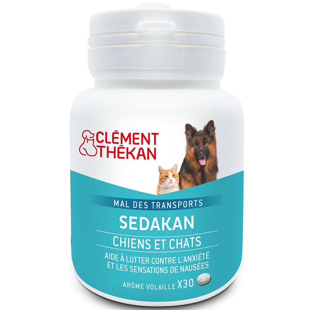 Clement-Thekan Sedakan Mal des Transports Dogs and Cats 30 tablets