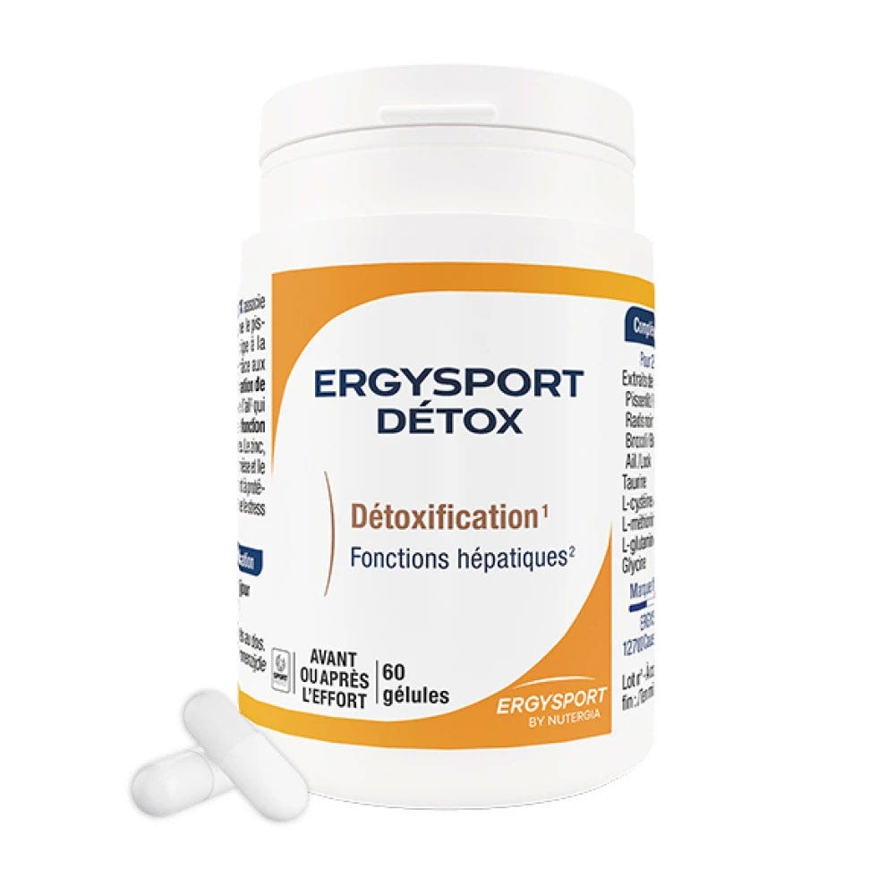 Ergysport Detox Liver functions 60 capsules
